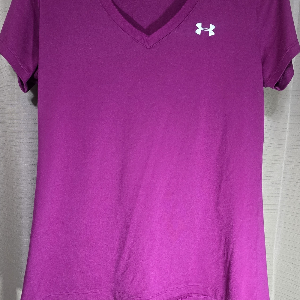 Under Armour Pink Fitted Short Sleeve Tee